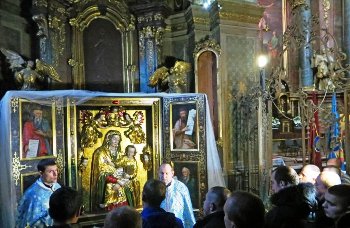 Львів: воїни АТО молилися за мир в Україні у Гарнізонному храмі